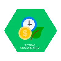 Acting Sustainably Icon