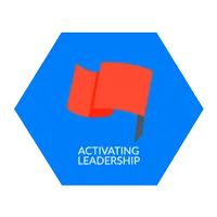 Activating leadership icon