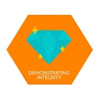 Demonstrating integrity Icon