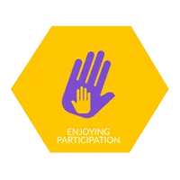 Enjoy participation icon