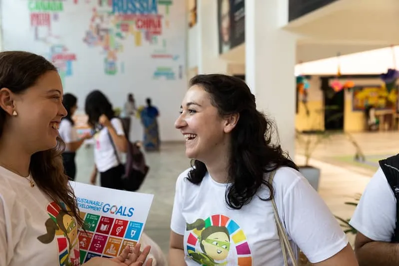 AIESEC Volunteers on a SDG exchange program